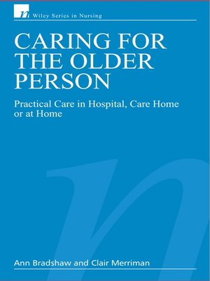 cover image of Caring for the Older Person
